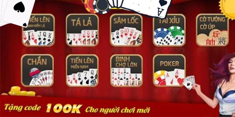 Sân chơi nổi tiếng với game bài cá cược nhận thưởng