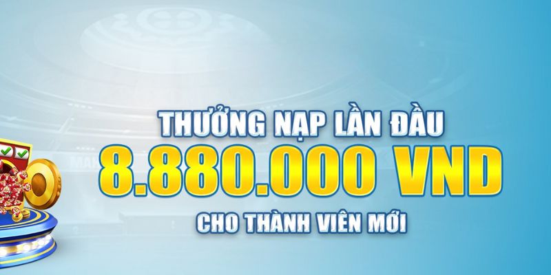 Hi88 chào mừng thành viên mới bằng khuyến mãi nạp đầu 8,888 điểm